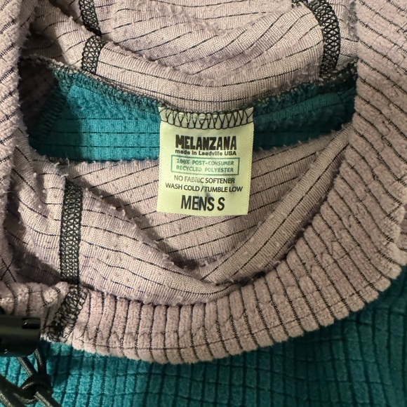 Melanzana micro grid hoodie - Picture 4 of 4